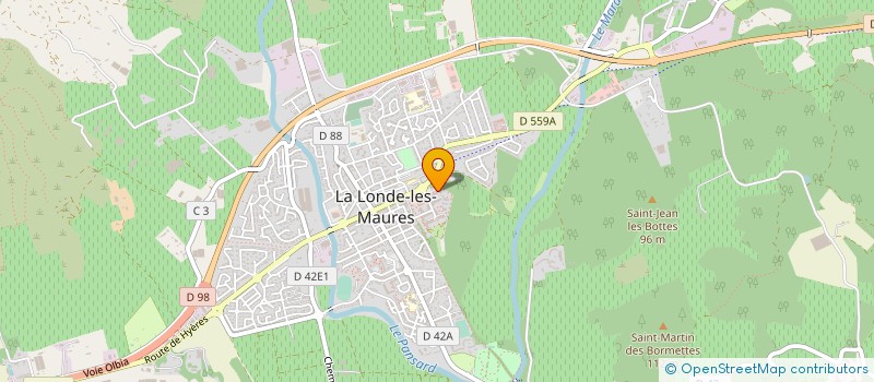 localisation de l'entreprise MADAME YOUSSRA KARI à LA LONDE-LES-MAURES