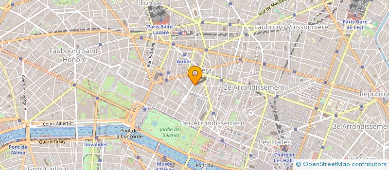 localisation de l'entreprise MADAME YOUSSRA KENNICHE  PARIS