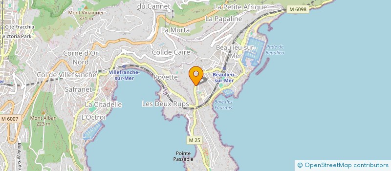 localisation de l'entreprise MADAME YOUSSRA KHANFOUR  BEAULIEU-SUR-MER