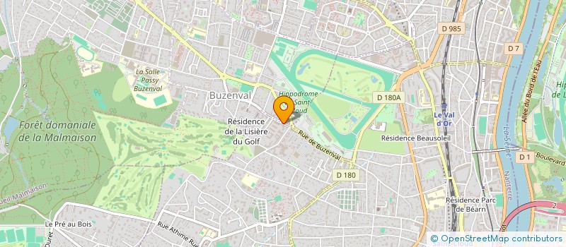 localisation de l'entreprise MADAME YOUSSRA ZINAOUI à GARCHES