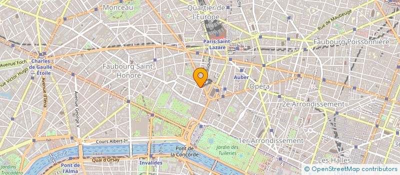 localisation de l'entreprise MADAME YOUVA BENDAHMANE  PARIS