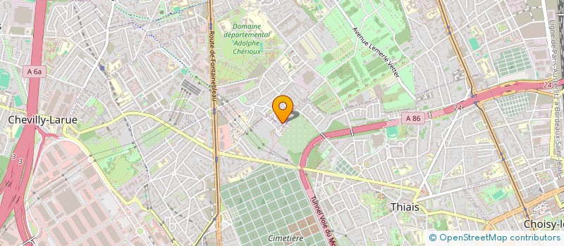 localisation de l'entreprise MADAME YOUWEHI DEPRI à VITRY-SUR-SEINE