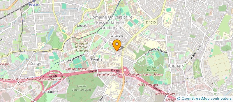 localisation de l'entreprise MADAME YOYA SADONES  PESSAC