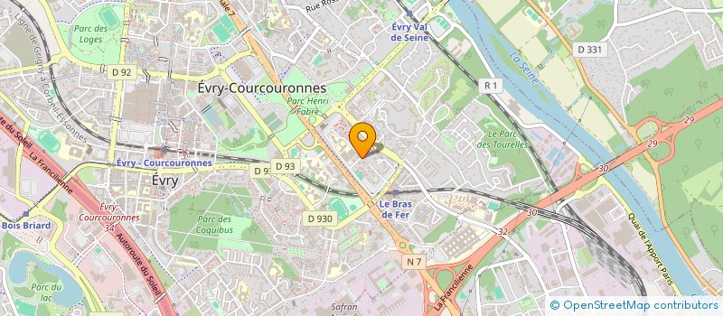localisation de l'entreprise MADAME YOZLEM BAYRAM à EVRY-COURCOURONNES