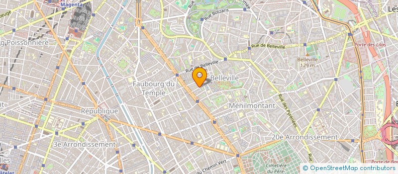 localisation de l'entreprise MADAME YRENE RAHARINIRINA  PARIS