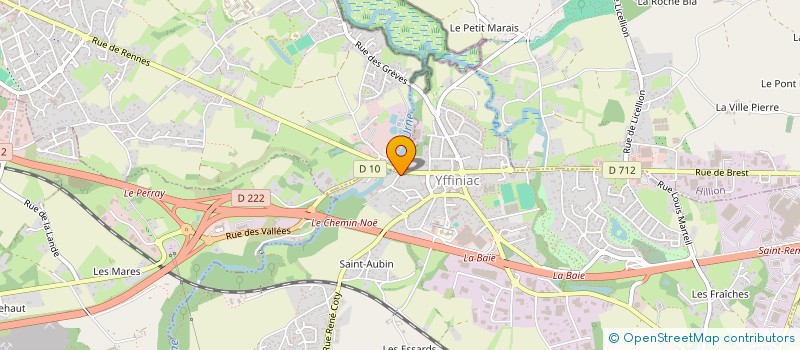 localisation de l'entreprise MADAME YRINA GUILHERMINA DIALLO  YFFINIAC