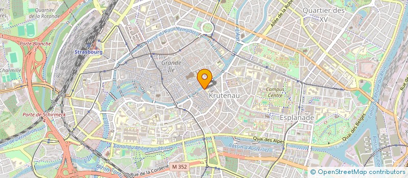 localisation de l'entreprise MADAME YRIS BERARD  STRASBOURG