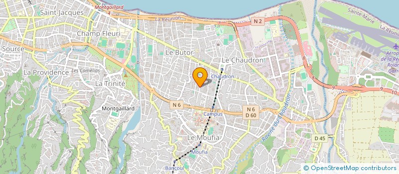 localisation de l'entreprise MADAME YRMA AZIZALY  SAINT-DENIS