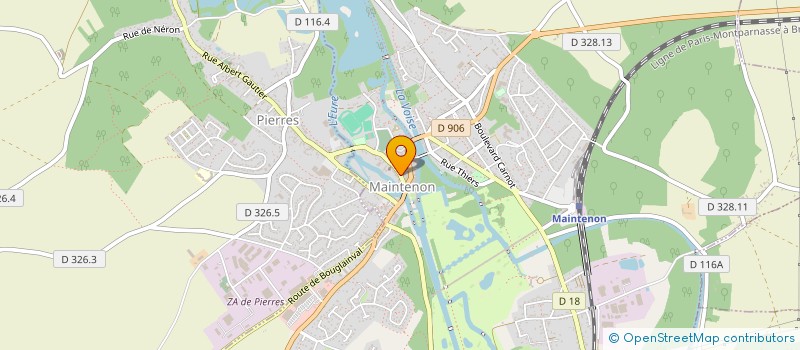 localisation de l'entreprise MADAME YSABEL LASSISSI  RAMBOUILLET