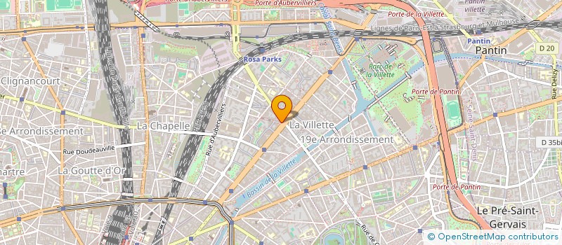 localisation de l'entreprise MADAME YSABELLE BEAUFOUR-PAVELCK  PARIS