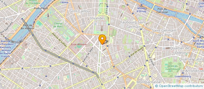 localisation de l'entreprise MADAME YSALINE FOURNIER  PARIS