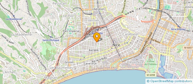 localisation de l'entreprise MADAME YSASMENDI DE YSASI à NICE