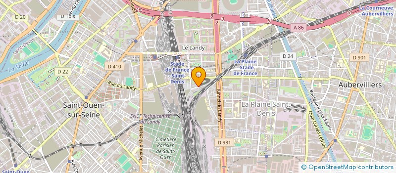 localisation de l'entreprise MADAME YSATIS KOKOLO  SAINT-DENIS