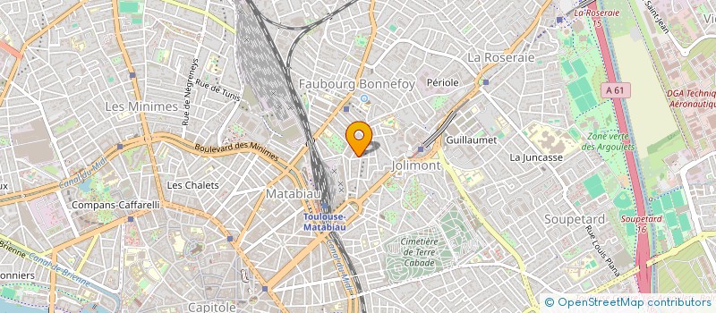 localisation de l'entreprise MADAME YSAURE BARREAU--GONFALONE à TOULOUSE