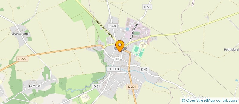 localisation de l'entreprise MADAME YSELIS FEURTE  REBAIS