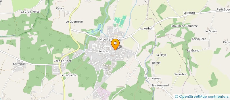 localisation de l'entreprise MADAME YSELLA CRUAUT  MONTERBLANC