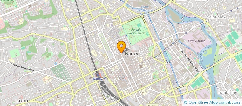 localisation de l'entreprise MADAME YSEULT FOULIGNY à NANCY