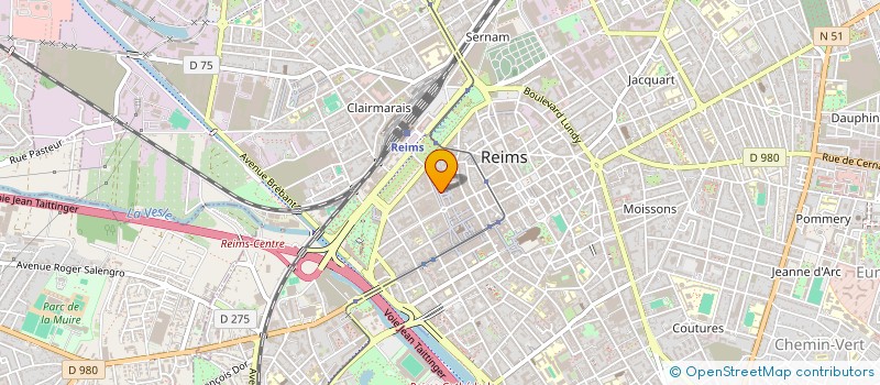 localisation de l'entreprise MADAME YSEULT SALMON  REIMS