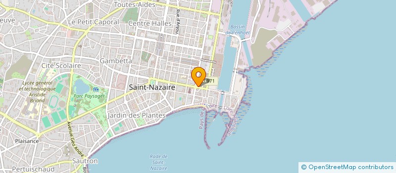 localisation de l'entreprise MADAME YSEULT SCEPI  SAINT-NAZAIRE