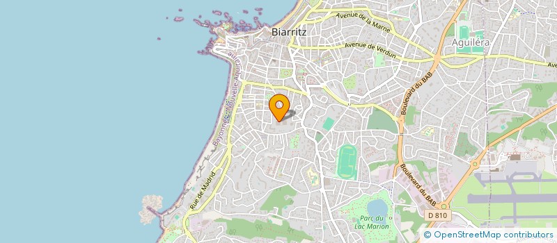 localisation de l'entreprise MADAME YU-CHUAN LIN  BIARRITZ