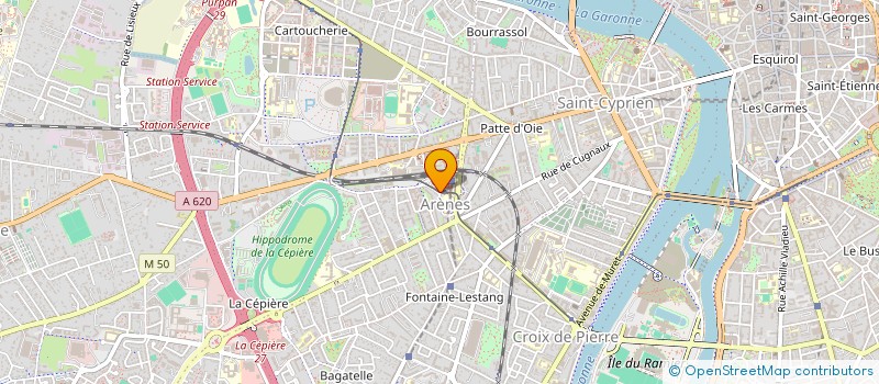 localisation de l'entreprise MADAME YU LIU  TOULOUSE