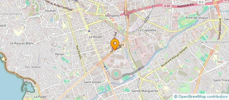 localisation de l'entreprise MADAME YU TANG à MARSEILLE