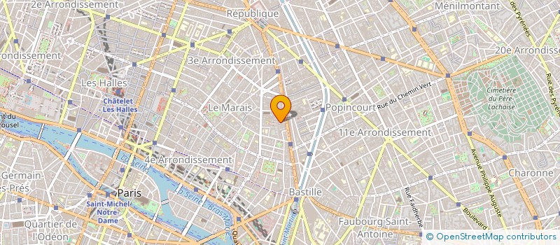 localisation de l'entreprise MADAME YU TCHINE  PARIS