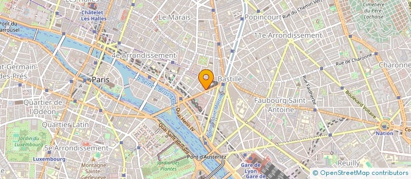 localisation de l'entreprise MADAME YU TRAN à PARIS