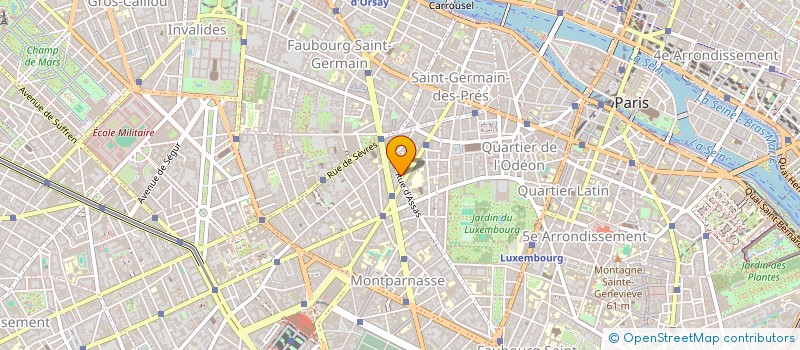 localisation de l'entreprise MADAME YU-WEN WANG  PARIS