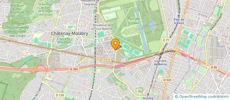 localisation de l'entreprise MADAME YUAN TAO  CHATENAY-MALABRY