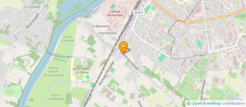 localisation de l'entreprise MADAME YUANA LACROUTZ  ANGERS