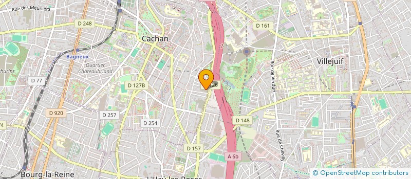 localisation de l'entreprise MADAME YUDAN SHI  CACHAN