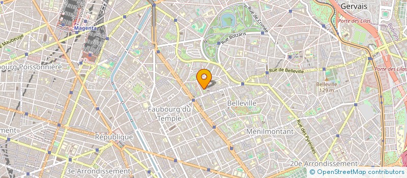 localisation de l'entreprise MADAME YUE WANG  PARIS