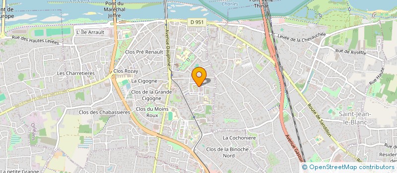 localisation de l'entreprise MADAME YUEHERE BRO à ORLEANS