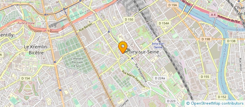 localisation de l'entreprise MADAME YUEYI WANG  IVRY-SUR-SEINE