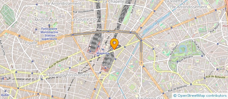 localisation de l'entreprise MADAME YUFEI ZHANG  PARIS