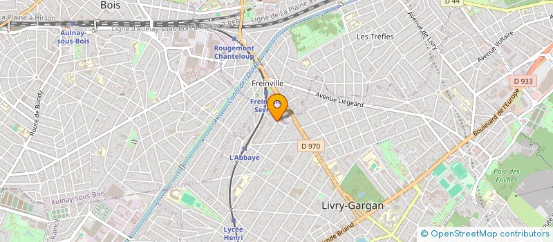 localisation de l'entreprise MADAME YUHENG QIU  LIVRY-GARGAN