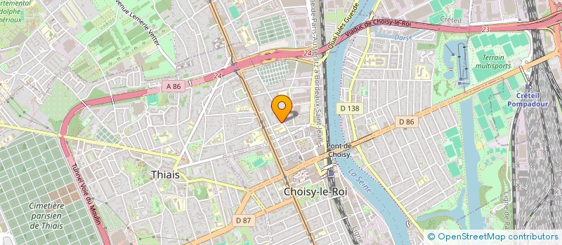 localisation de l'entreprise MADAME YUI KAWAI  PARIS