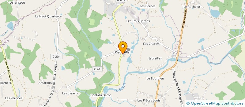 localisation de l'entreprise MADAME YUKA GOKITA à SAINT-JUNIEN