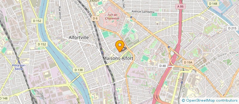 localisation de l'entreprise MADAME YUKA KUBOTA  MAISONS-ALFORT