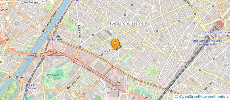 localisation de l'entreprise MADAME YUKAKO YOSHIFUJI  PARIS 15