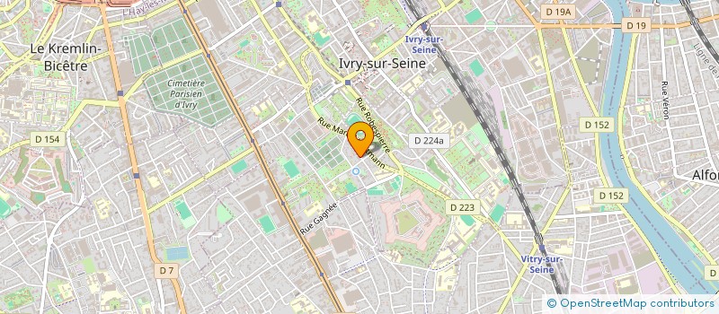 localisation de l'entreprise MADAME YUKI SOMA  IVRY-SUR-SEINE