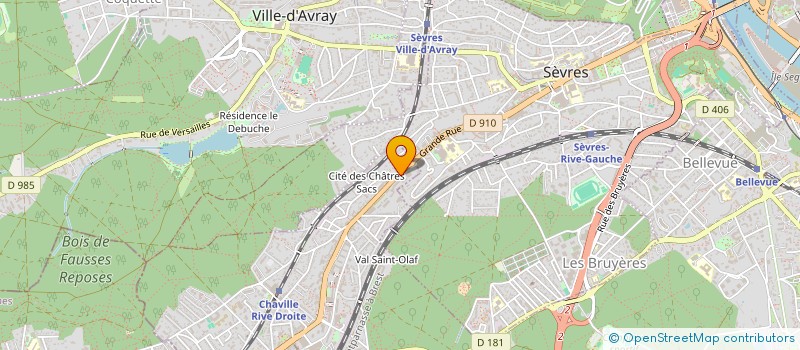 localisation de l'entreprise MADAME YUKIKO FUKUSHIMA à CHAVILLE