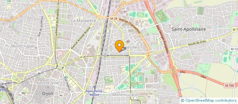 localisation de l'entreprise MADAME YUKIKO UEMURA  DIJON