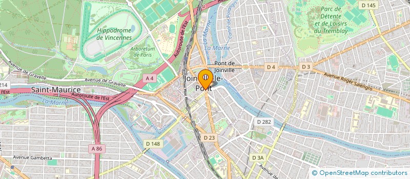 localisation de l'entreprise MADAME YUKO AOKI  JOINVILLE-LE-PONT