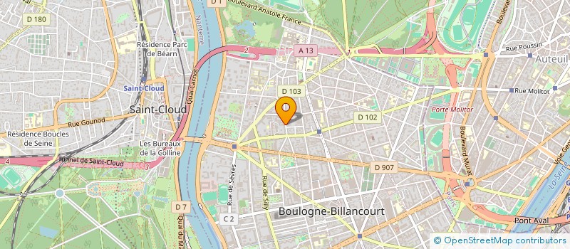 localisation de l'entreprise MADAME YUKO SUZUKI à BOULOGNE-BILLANCOURT