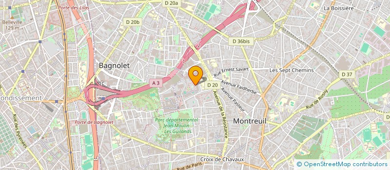 localisation de l'entreprise MADAME YUKO YOKOYAMA à MONTREUIL