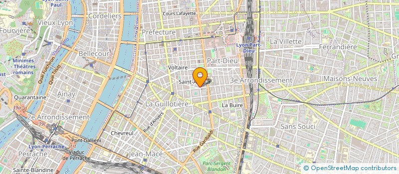 localisation de l'entreprise MADAME YULEYSI RODRIGUEZ  LYON