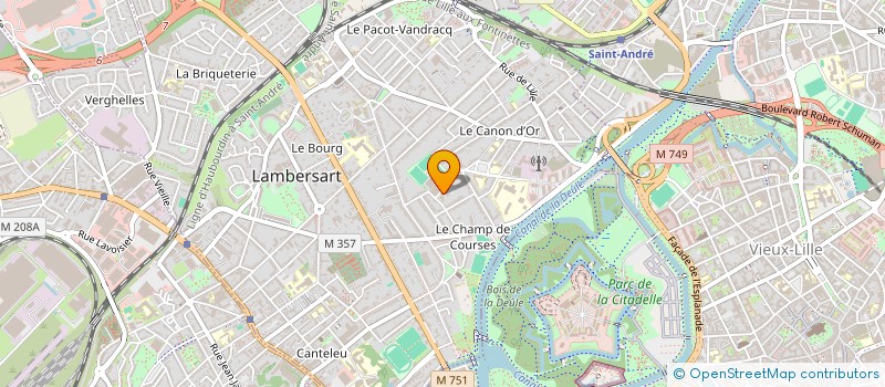 localisation de l'entreprise MADAME YULIA GALIY à LAMBERSART