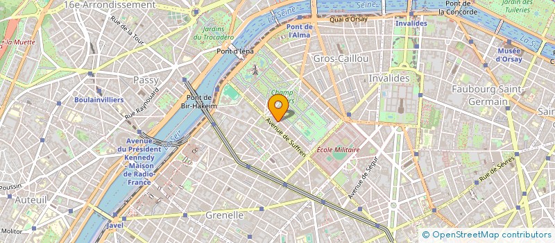 localisation de l'entreprise MADAME YULIA KONOPLEVA  PARIS